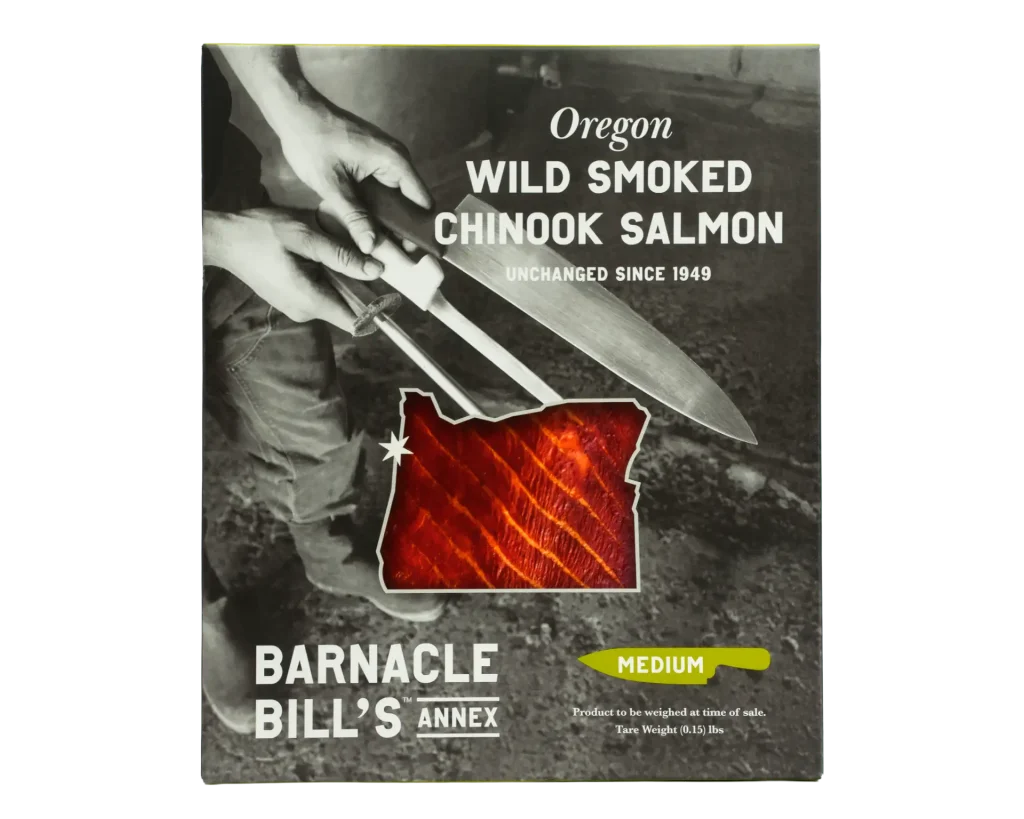 Smoked Chinook Salmon 4 oz. Fillet (Single Pouch)