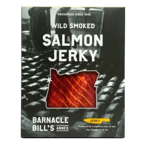 Barnacle Bills Wild Smoked Salmon Jerky Front
