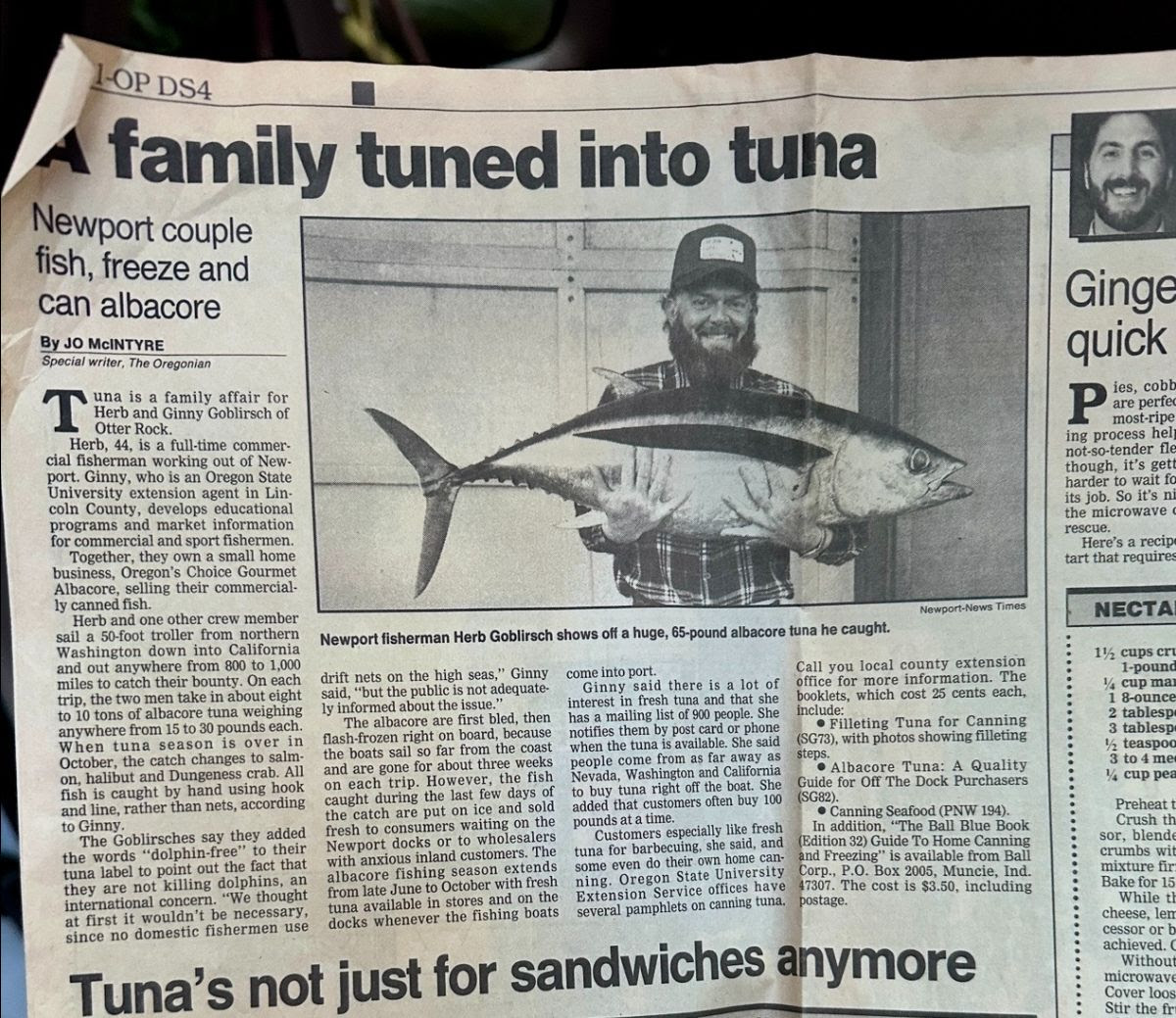 The Tuna That Started It All