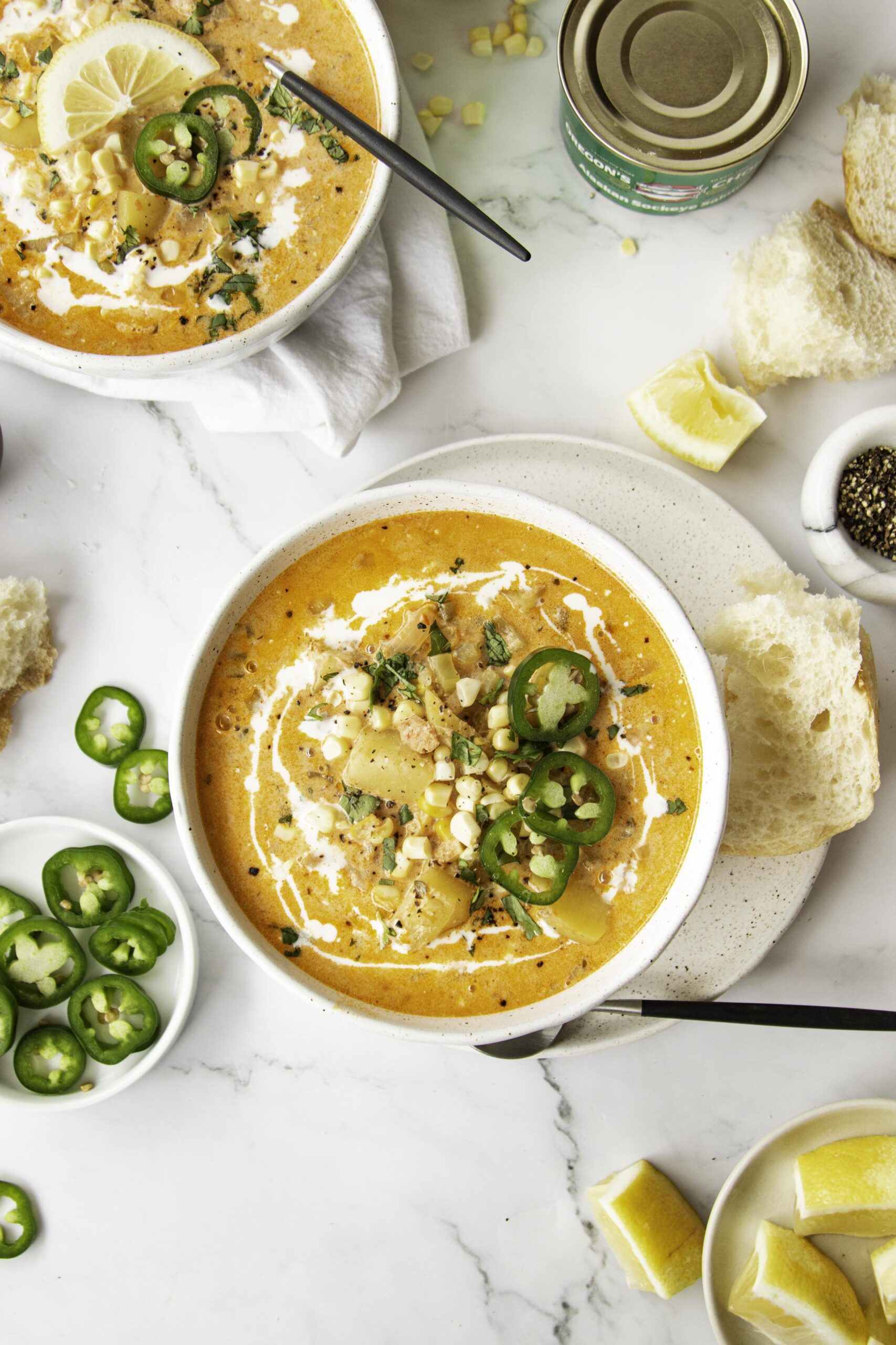 Alaskan Sockeye Salmon Chowder