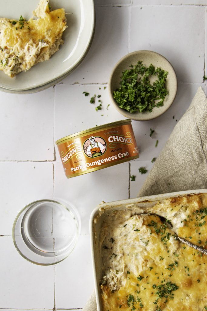 Cheesy Baked Crab Dip
