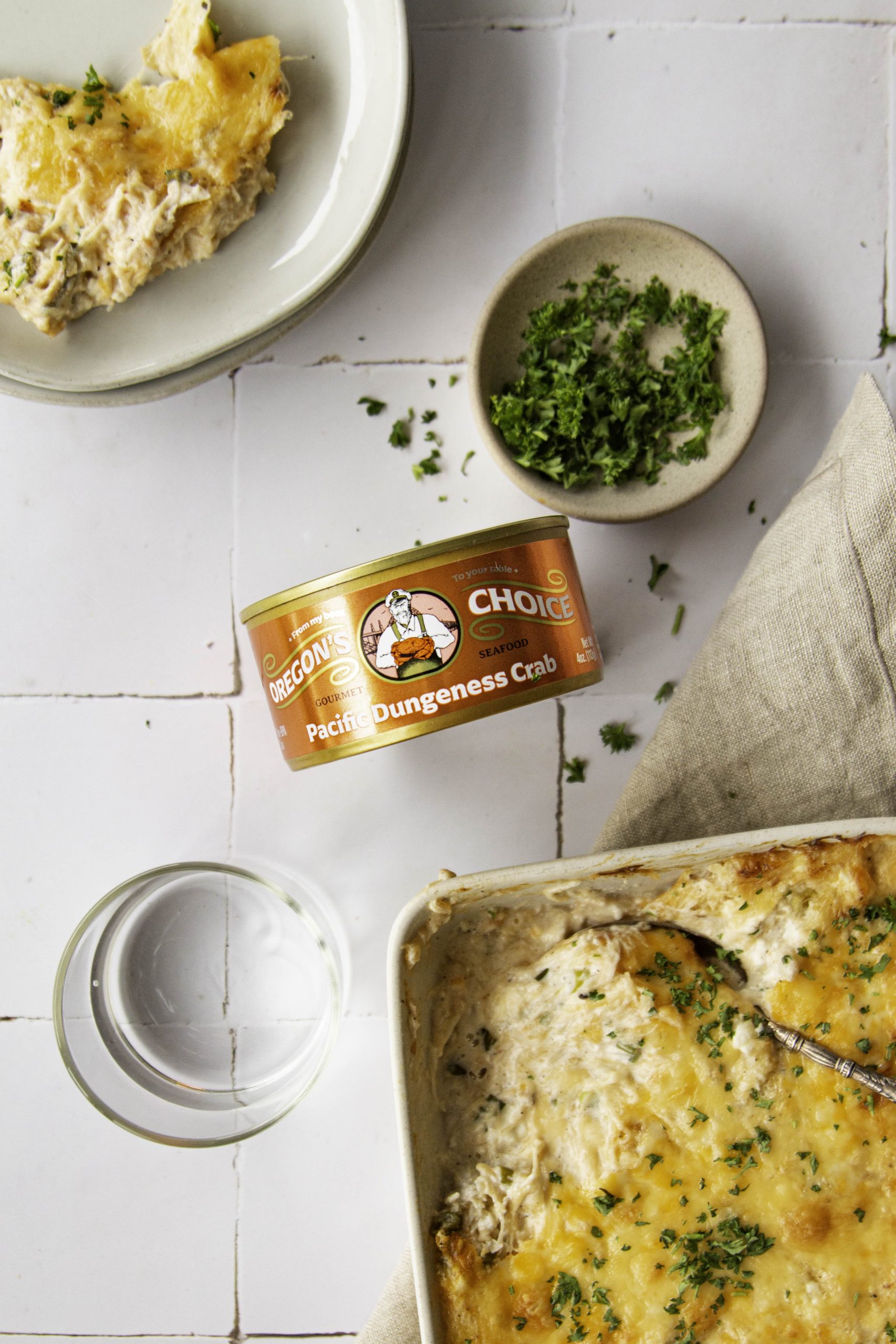 Cheesy Baked Crab Dip