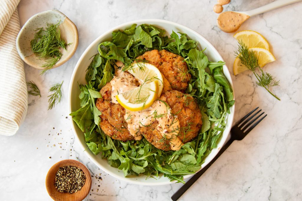 Gluten-Free Smoked Tuna Cakes with Chipotle Aioli