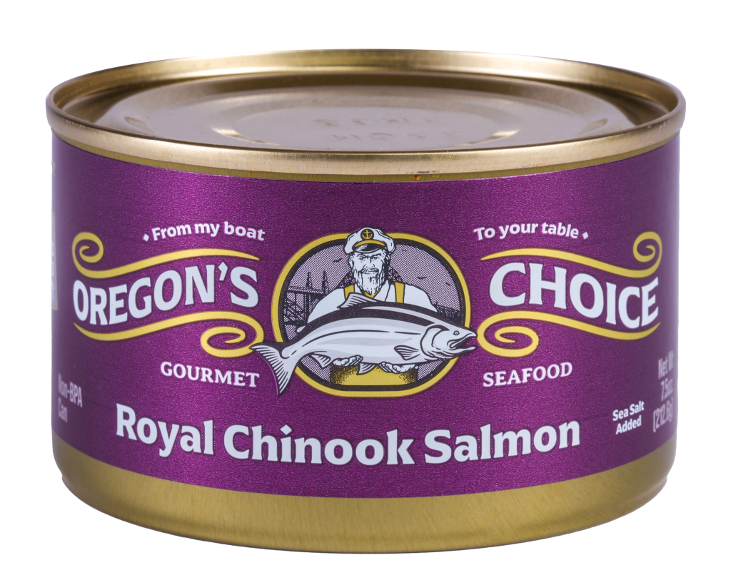 Royal Chinook Salmon Lightly Salted 7.5 oz.
