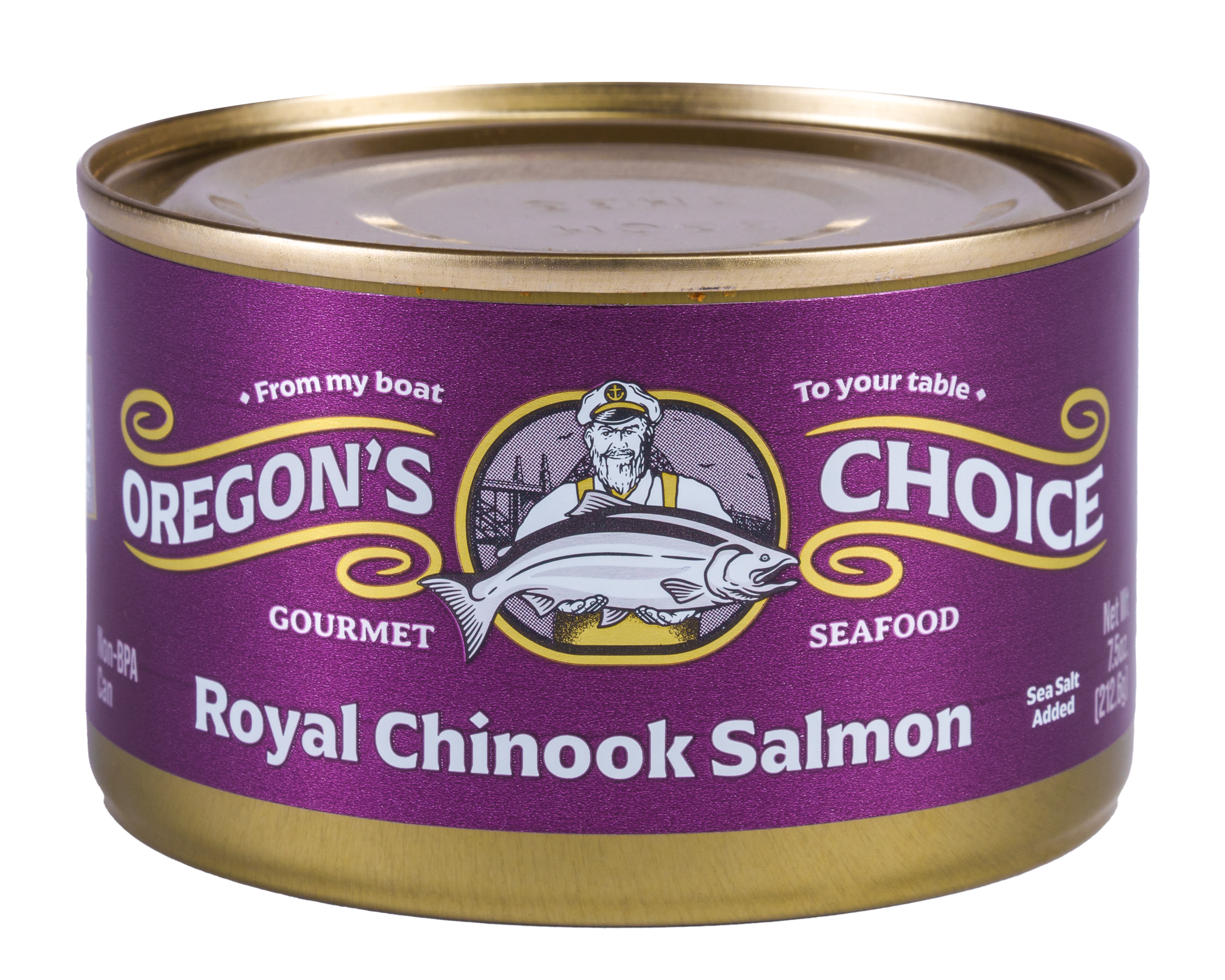 Royal Chinook Salmon Lightly Salted 7.5 oz.