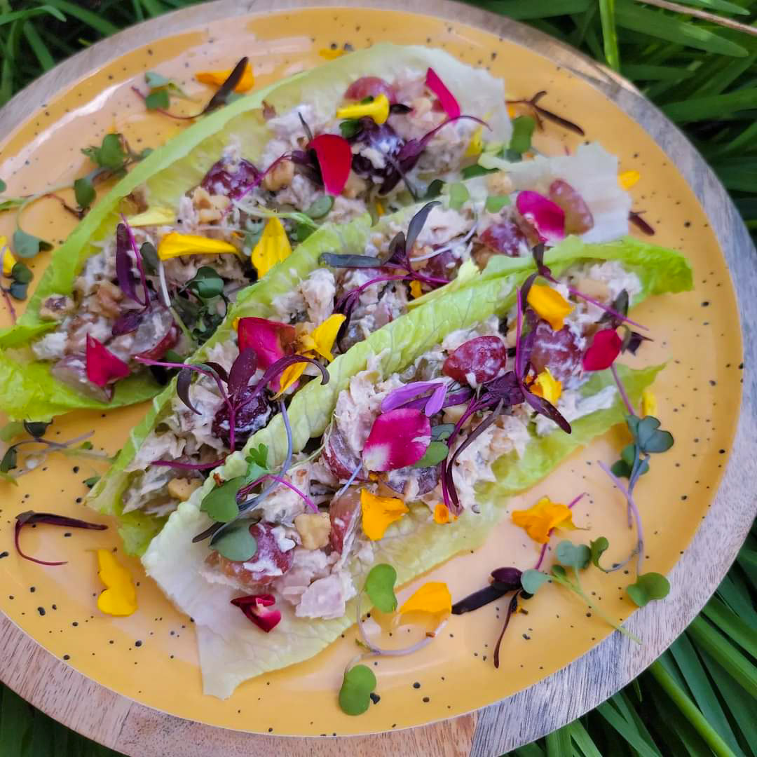 Mediterranean Style Albacore Tuna Wraps