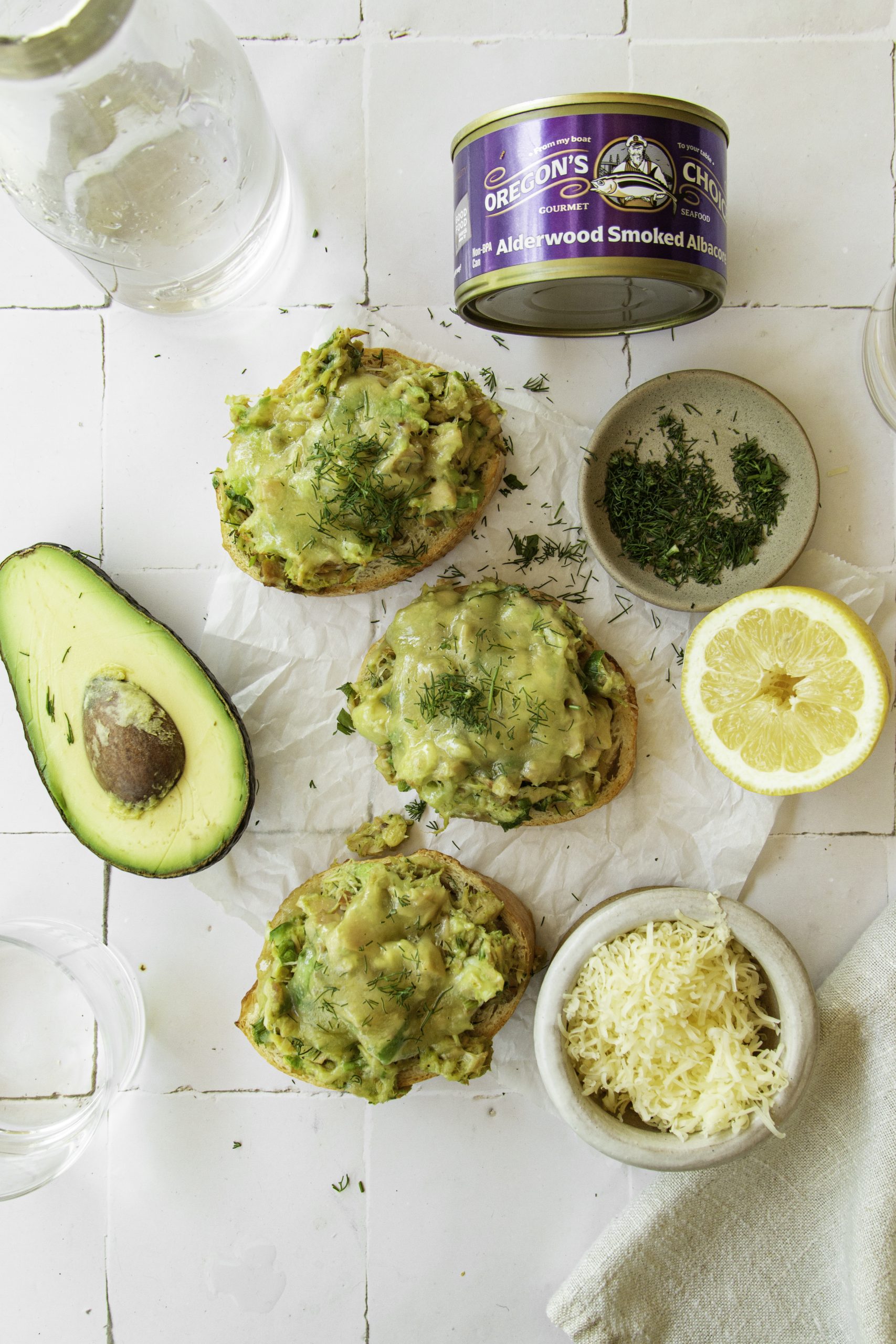Avocado Tuna Melt