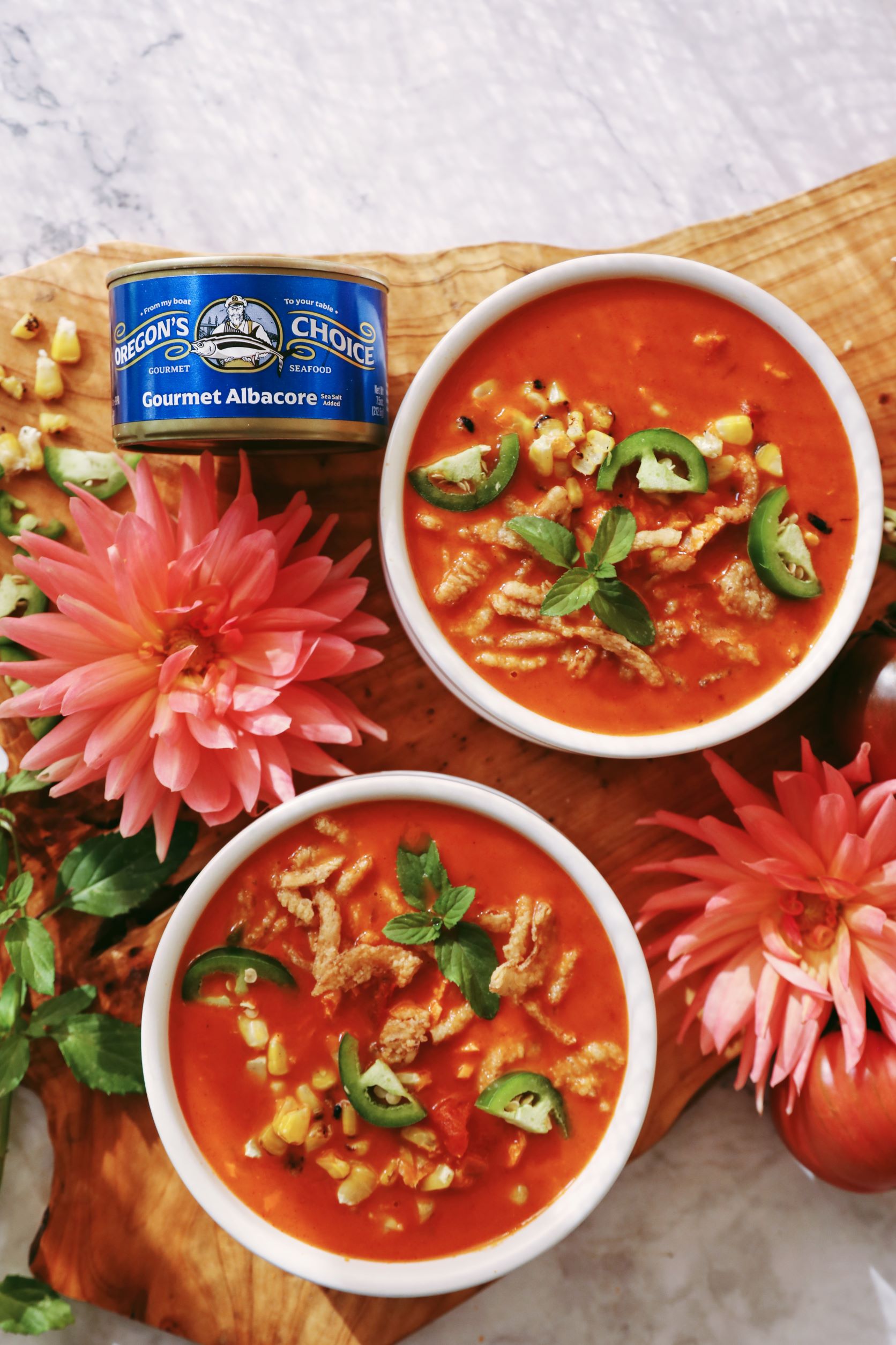 Gourmet Albacore Tomato Bisque