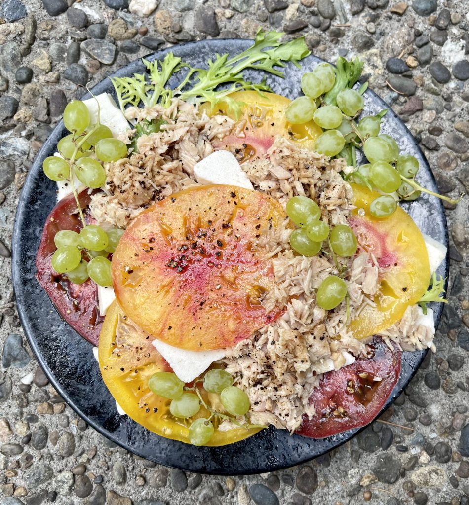Heirloom Tomato & Tuna Summer Salad