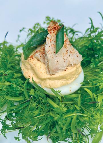 Chipotle Deviled Farm Fresh Eggs