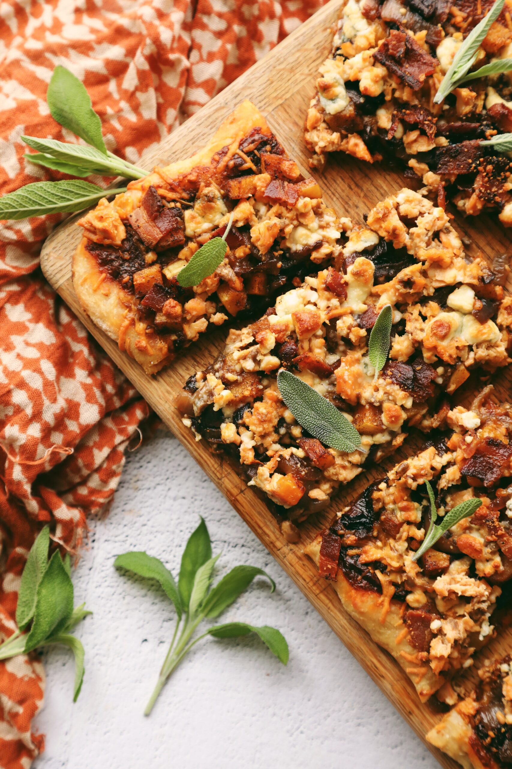 Smoky Sweet and Spicy Harvest Flatbread