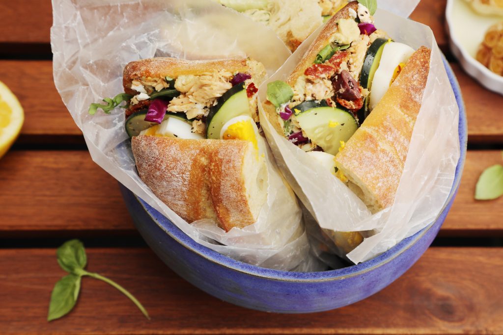 Rustic Italian Albacore Sandwich