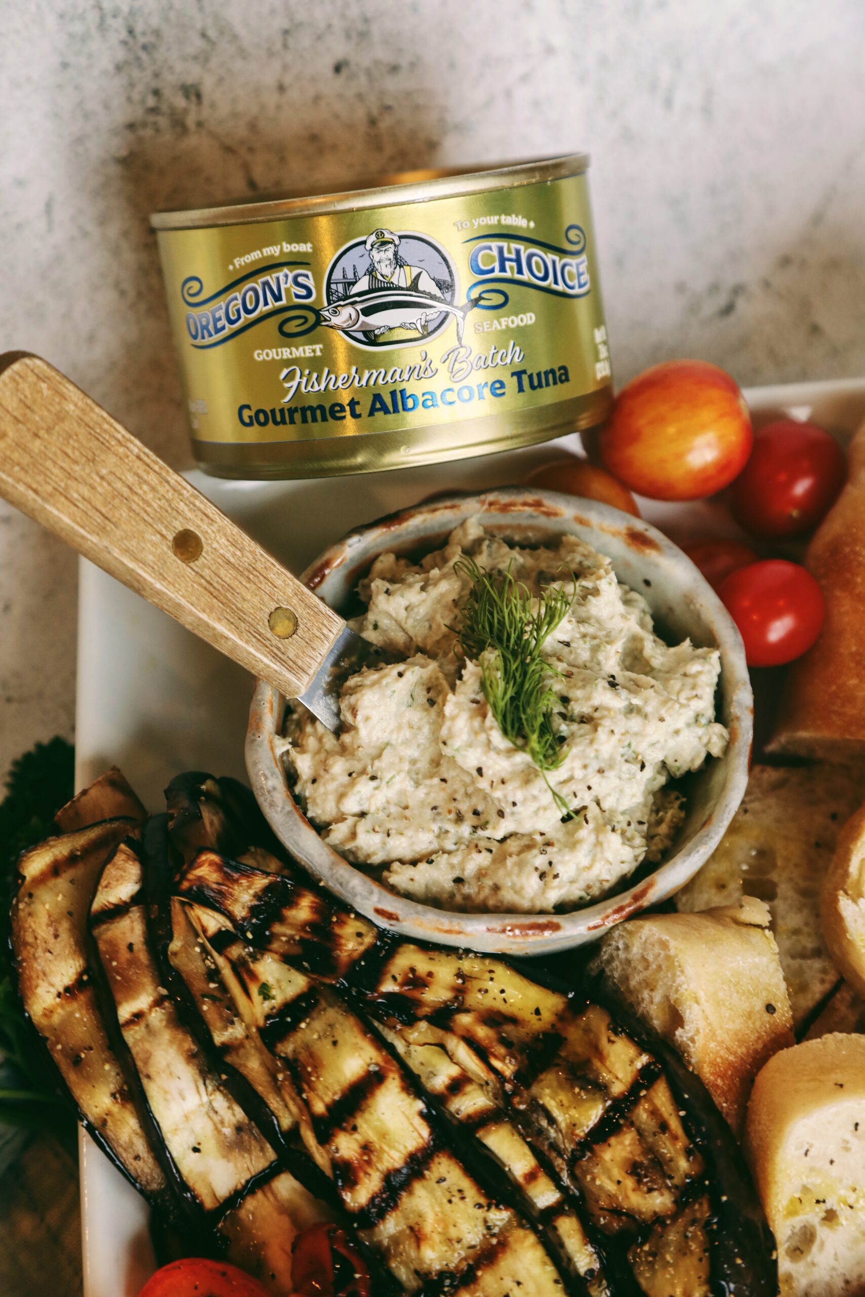 Creamy Caper Tuna Spread