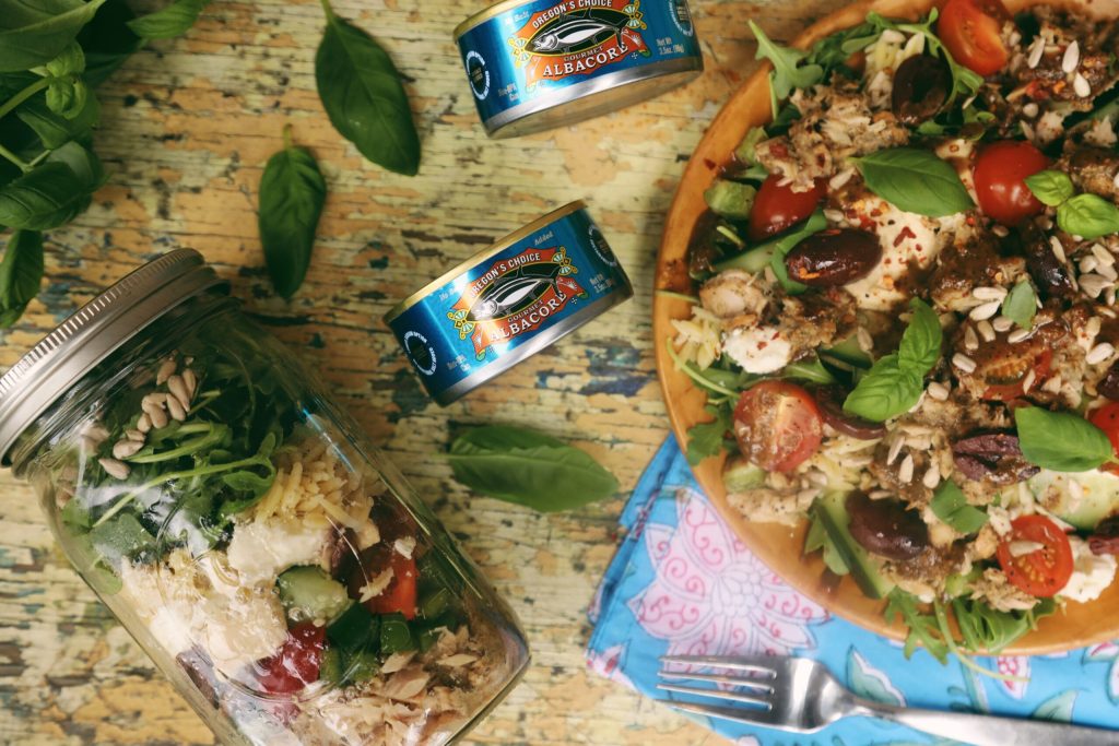 Orzo albacore medley