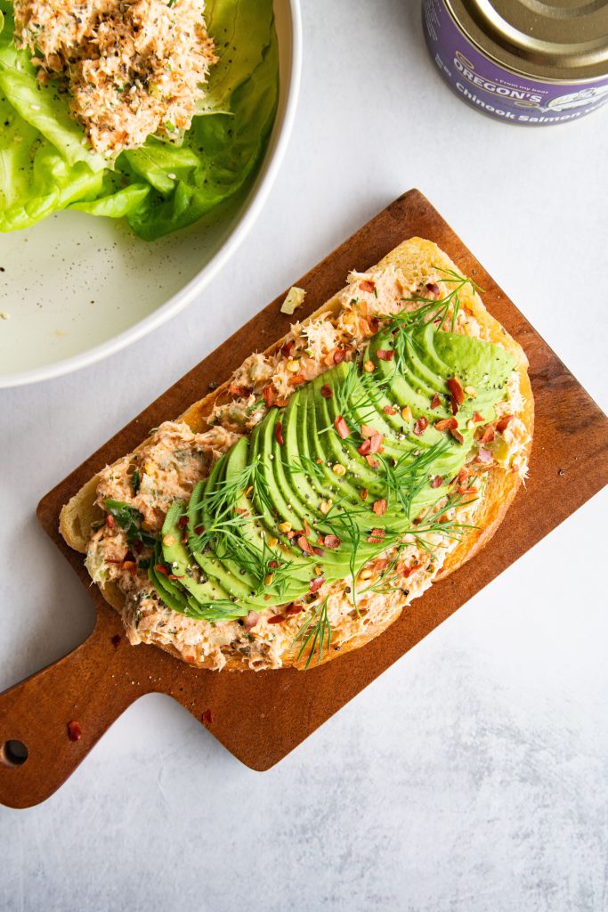 Salmon Salad: Two Ways