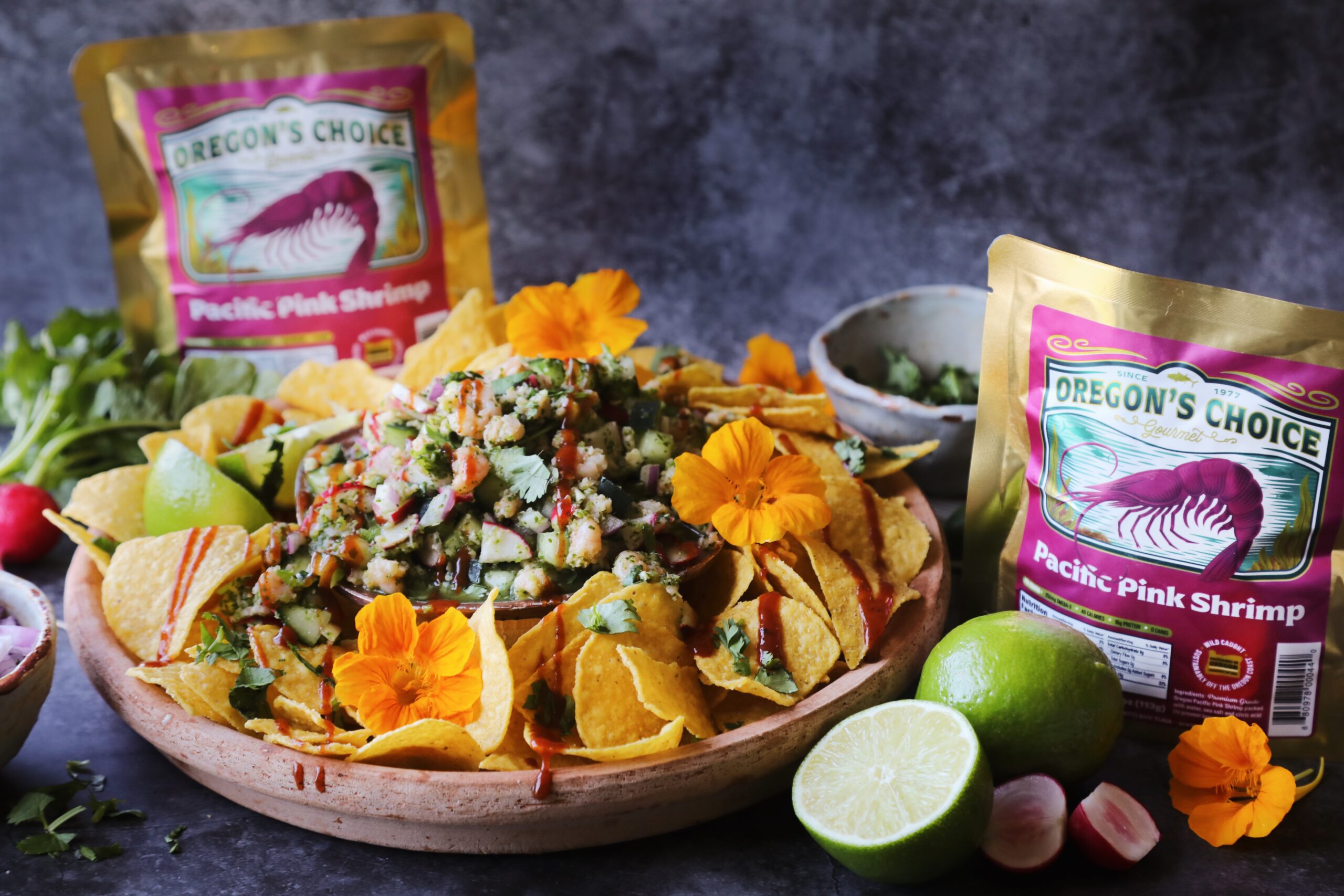 Oregon’s Choice Pacific Pink Shrimp Aguachile
